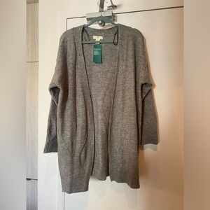 Grey H&M long cardigan